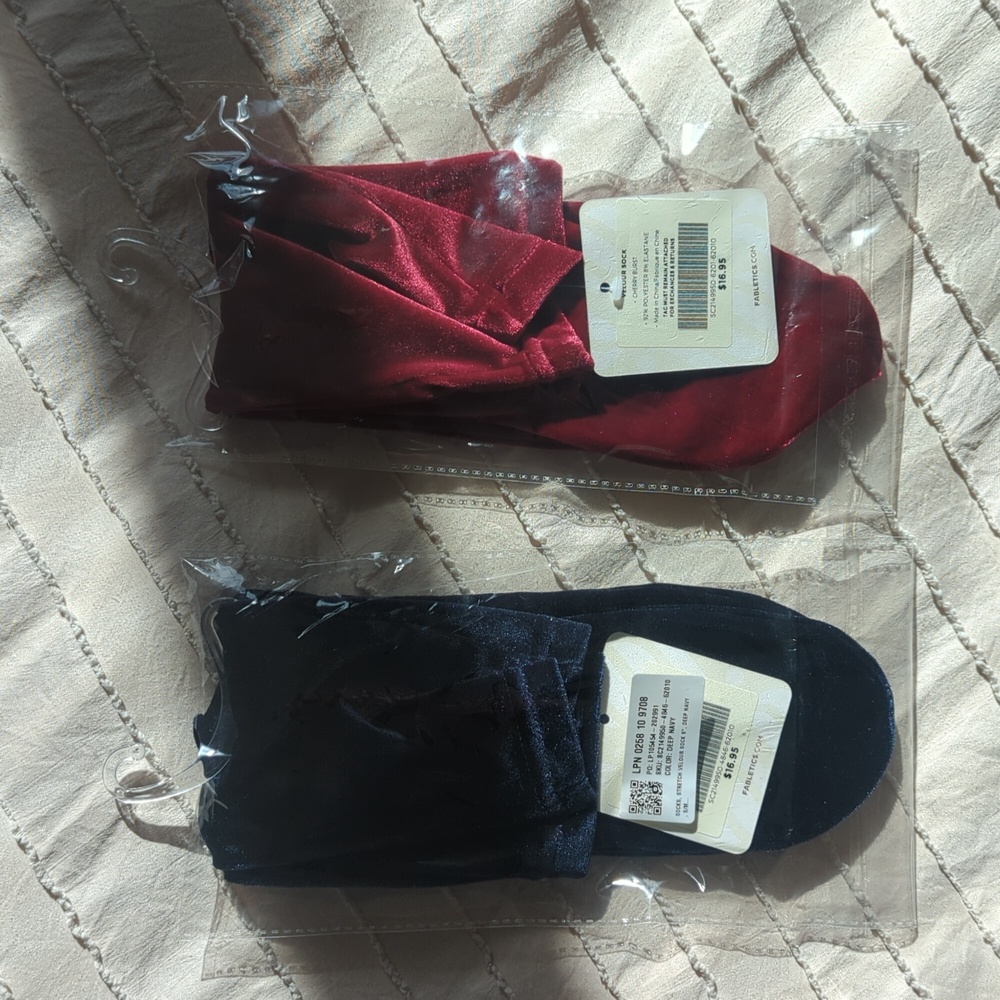 Fabletics Velour Sock Bundle